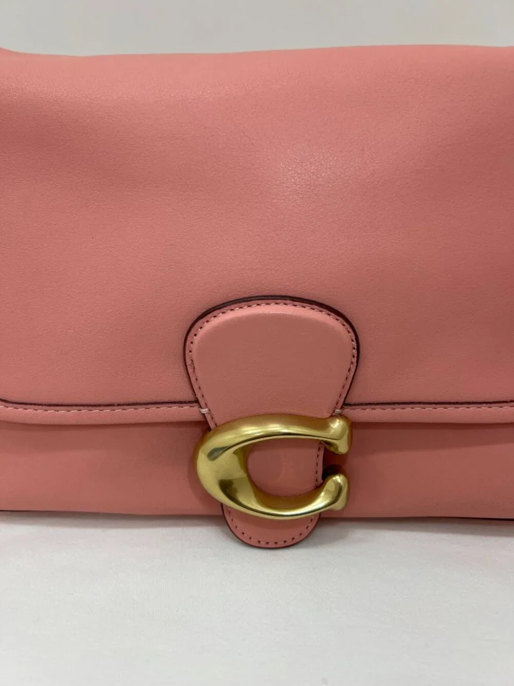 Coach Taffy Pink Soft Tabby Shoulder Bag in Style C4823